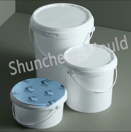 Various Sizes Plastic Paint Pail Injection Mold 4 Various Sizes Plastic Paint Pail Injection Mold 4