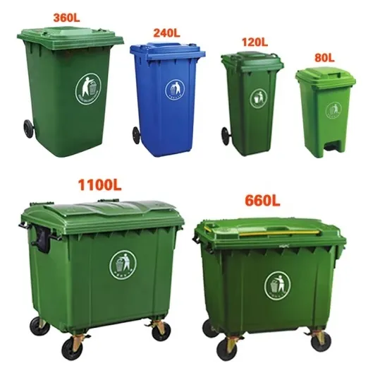 Large Plastic Trash Can